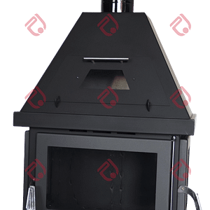 شامينيه حطب - 3 جهات زجاج - فرن